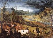 BRUEGEL, Pieter the Elder, Return of the Herd